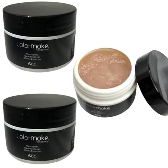 Kit Com 2 Massas Para Caracterização Halloween