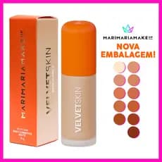 Mari Maria Velvet Skin Base e Corretivo Matte 25g (Praticidade e desempenho para sua rotina.)