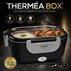 Therméa Box Marmiteira Elétrica Portátil Bivolt 1,5L Mantém Comida Quente Anti Vazamento