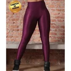 Calça Legging 3d fitness levanta bumbum modeladora poliamida ideal para Academia pilates e ginastica