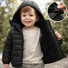 Jaqueta Infantil Inverno Peluciada Impermeavel 4-14