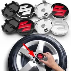 4pçs 60mm Capa Do Cubo De Roda Tampa Crachá Para Suzuki Jimny Samurai SX4 S Cross Swift Grand Vitara Alto Liana Ignis Acessórios Carro