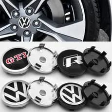 Volkswagen 4pcs 60mm Carro Modificação Hub Capa Centro Para BORA Golf Polo Passat Sagitar Santana Lavida Lamando Tharu Acessórios Carros
