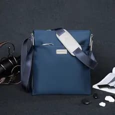 Fake Paul Bolsa masculina de tecido Oxford bolsa de ombro Casual bolsa mensageiro mochila moderna de lona