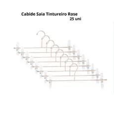 Kit Cabides Saia Calça Rose Gold tintureiro adulto com Presilhas Reforçadas adulto 25 Peças