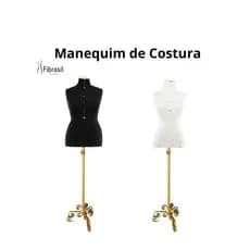 Busto Forrado Para Costura com Pedestal Vintage