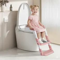 Troninho Infantil Com Escada Assento Redutor Vaso Sanitário OHANA BABY