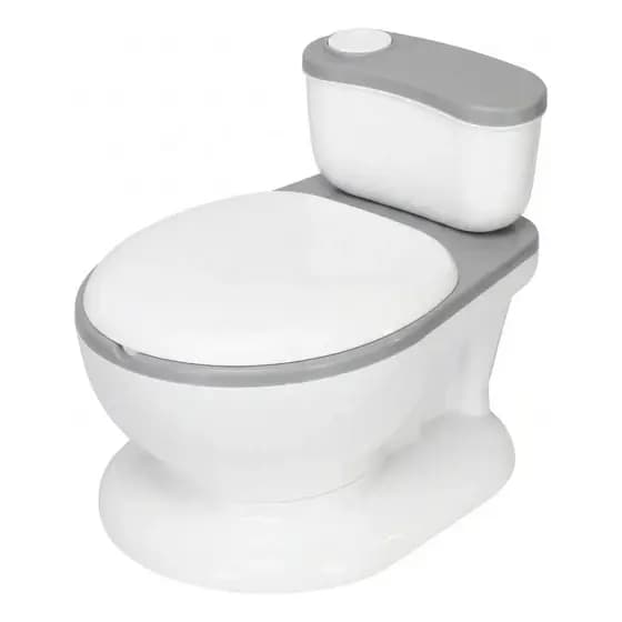 Penico Troninho Vaso Sanitario Infantil Privadinha Cinza
