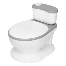 Penico Troninho Vaso Sanitario Infantil Privadinha Cinza
