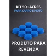 Kit 50 lacres para Parafusos De Carro e Moto Para Placa Mercosul PRODUTO PARA REVENDA