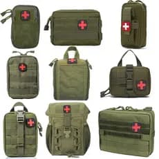 LUC 600D Saco De Nylon Molle Waist Pouch Multi Style Outdoor EDC Bag Survival Kit De Primeiros Socorros Camping Ferramentas De Emergência Com Um Bolso Interno