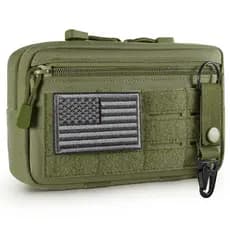 LUC Saco De Ferramentas Compacto E Resistente Ao Desgaste Molle EDC De Cintura kit Médico De Primeiros Socorros Acessórios Para Acampamento Ar Livre