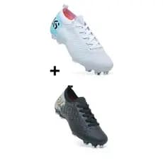kit 2 Pares Chuteira Campo Futebol Campo Look Shoes