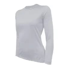 Camiseta Feminina Skube Com Proteção UV 50+ Dry Fit Segunda Pele Térmica Tecido Termodry Manga Longa