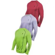 Camiseta Skube Sports Com Proteção UV 50+ Dry Fit Segunda Pele Térmica Tecido Termodry Manga Longa