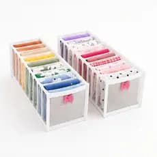 Kit 2 Colmeias Organizadoras Cristal para Calcinha Meias Lenços Organizador Gaveta Armário
