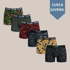 Cueca Box Juvenil Menino Microfibra