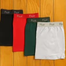Kit 5 ou 3 Cuecas Algodão Boxer Masculino Cotton Adulto