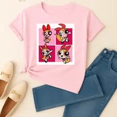 Camiseta Feminina Super Poderosas Plus size Variadas