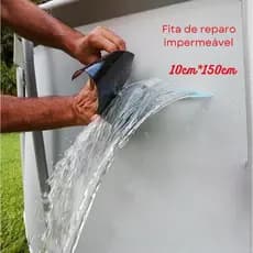 Fita De Vedação Para Reparos Caixas De Agua E Baldes Canos Impermeável