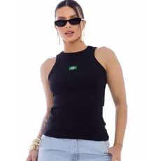 Regata Feminina Brasil Copa Canelada Bandeira Camiseta Blusinha Torcida  P M G GG Mulher Br Básica Ribana Moda Blogueira
