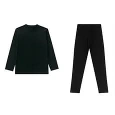 Conjunto térmico Calça e Blusa tam 4 até 16 Infantil Menina e Menino Segunda Pele