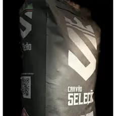 Carvão Vegetal Para Churrasco Eucalipto Ecológico 4 kg