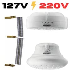 Resistência Bella Ducha 4T Ultra Fashion Lorenzetti 127v 5500w 220v 6800w 7500w