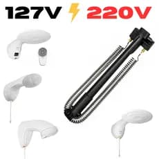Resistência Hydra ThermoSystem ND Eletrônica Óptima Ducha Star 127v 220v 5500w 6800w 7700w