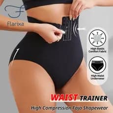 Flarixa Calcinha Sem Costura Fio Normal Body Modelador Shape Slim Calcinha Feminina Fio Dental