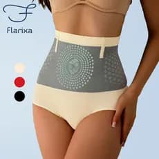 Flarixa Cintura Alta Emagrecimento Cinto Calcinha Corpo Shaper Calcinha Feminina Sem Costura
