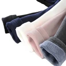 Hot Sweet Girls Pants Kids Boys Calças Quentes De Inverno Crianças Casual Cor Sólida Macias Para Bebês Meninas Leggings 2-11 Anos