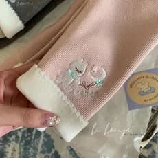 Meninas Leggings De Lã Outono Inverno Coreano Veludo Calças Quentes 1-6 Anos De Idade Menina Casual Engrossar