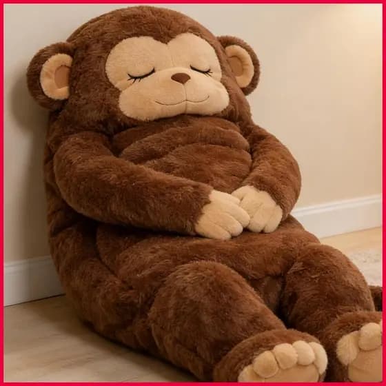 Envelope Saco De Dormir Quente Máquina Lavável Adorável Com Tema De Macaco Para Acampamento Viagem Hotel Quarto wonabr