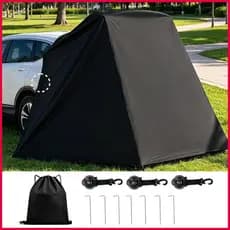 SUV Bagageira Tenda Tronco Do Carro Mudando Toldo Acampamento Privacidade Para Trailer Van Automotivo Hatchback RV wonab