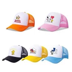 Boné de beisebol Snoopy malha respirável cúpula boné Hip Hop boné esportivo