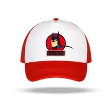 Boné de beisebol estampado do Batman Boné esportivo Hip-Hop com cúpula respirável