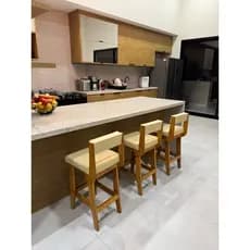 Banqueta alta para Balcão Kit com 2 uns. cozinha e area de Lazer