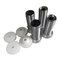Rosca Slim Dianteira e Traseira Vw Gol G1 Ao G4 com Batentes