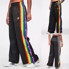 Zumba masculino feminino Fitness Wear série novo estilo de secagem rápida calças esportivas soltas botões laterais 533