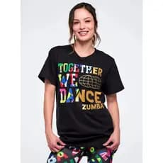 ZUMBA Fitness Homens Mulheres Camiseta 2026 Novo Estilo Fitness Wear Top Pronto Estoque