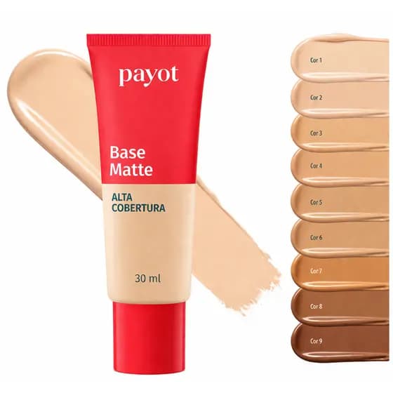 Base Matte Alta Cobertura Chérie Payot