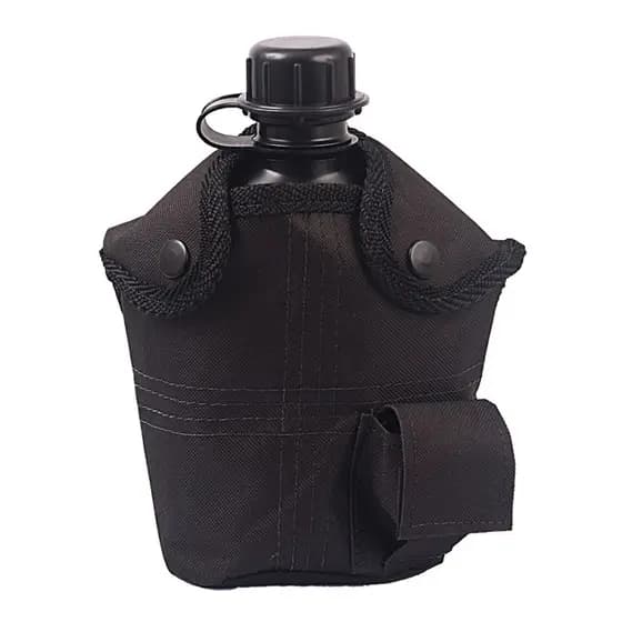 Kit Cantil Polipropileno + Porta Cantil com Passador Atack Preto