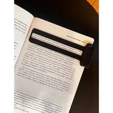 Régua para Leitura e Escrita - Recurso Pedagógico de Diminuir Letra em Cadernos - Dislexia - Foco leitor