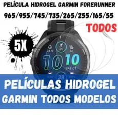 1,3 ou 5 Películas Hidrogel HD Para Garmin Forerunner 965 955 745 645 6265 255 620 630 225 230 235 255 45 35