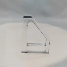 1 Peça Para PS5 Suporte Horizontal Fino Antiderrapante Triangular De Montagem Transparente