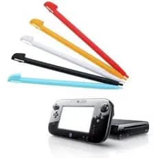 Kit De Caneta Stylus Com Tela De Toque De Plástico , 2 Peças , Substituição Para Console Nintend Wii U Gamepad