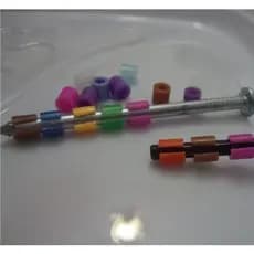 Anilhas Canario Belga, Premium, 180 Coloridas Plasticas