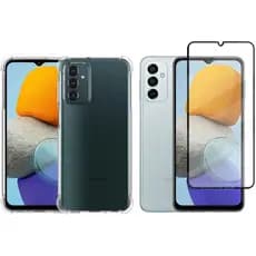 Kit Capa Anti Impacto e Película de Vidro 3D Para Galaxy M13