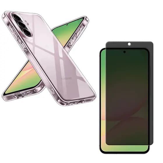 Capa Capinha Anti Impacto + Película 3D 9D Compatível Com Samsung Galaxy A56 A36 A26 A16